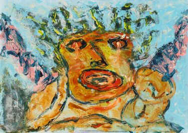 Pintura intitulada "As três irmãs górgo…" por Dagoberto Pereira, Obras de arte originais, Acrílico
