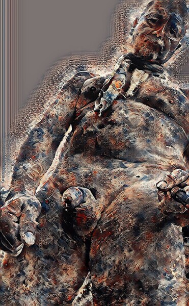 manus clausa, sensus apertus Fotografie getiteld "manus clausa, sensu…" door Friedrich Ursprung, Origineel Kunstwerk, Gemanipuleerde fotografie