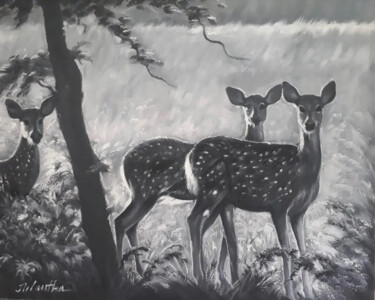 Twilight Grace 绘画 标题为“Twilight Grace” 由Nilantha Vidanarachchi, 原创艺术品, 油