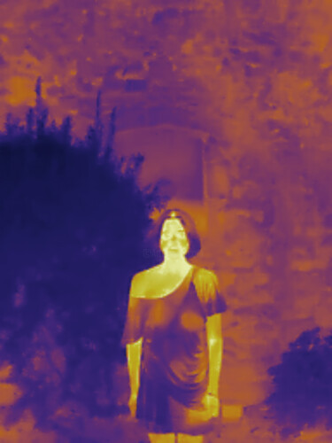 "Spectral Attendance…" başlıklı Fotoğraf Giulio Di Sturco tarafından, Orijinal sanat, Dijital Fotoğrafçılık