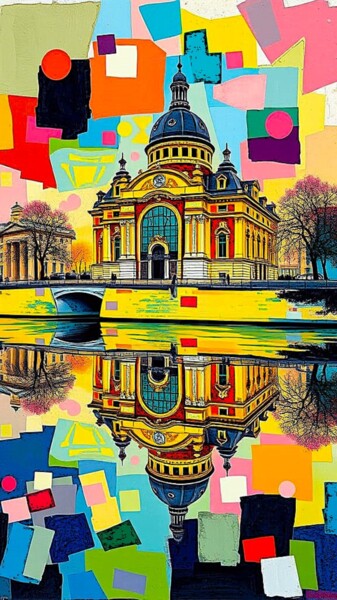 Arts numériques intitulée "ORSAY" par Modane, Œuvre d'art originale, Image générée par l'IA