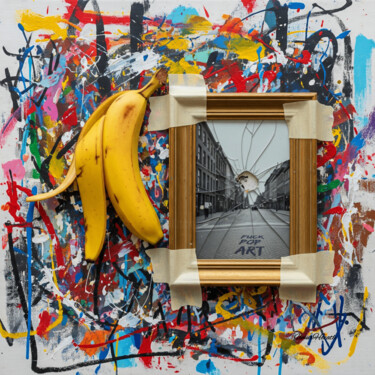 THE REBELLION OF ART: A CONTEMPORARY CHALLENGE Arte digitale intitolato "THE REBELLION OF AR…" da Umur Hozatli, Opera d'arte originale, Collage digitale