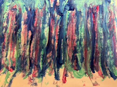 Painting titled "Turning a Screw" by Amanda Harris, Original Artwork, Pastel