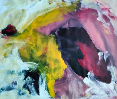 Go Ahead Painting titled "Go Ahead" by Emily Starck, Original Artwork, Acrylic Mounted on Wood Stretcher frame
