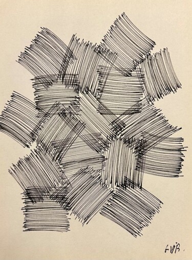 图画 标题为“2024/25 - sans titre” 由Guillaume Thunis, 原创艺术品, 墨