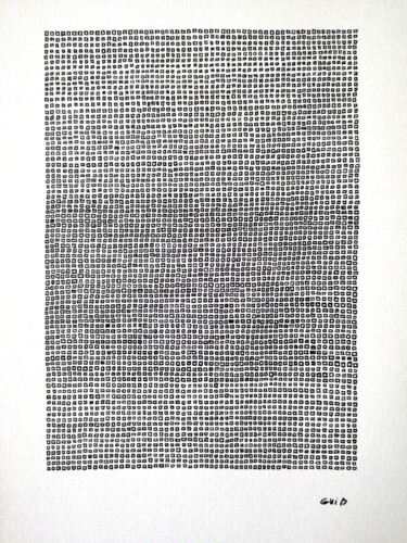 "Etude (2020)" başlıklı Resim Guillaume Thunis tarafından, Orijinal sanat, Mürekkep