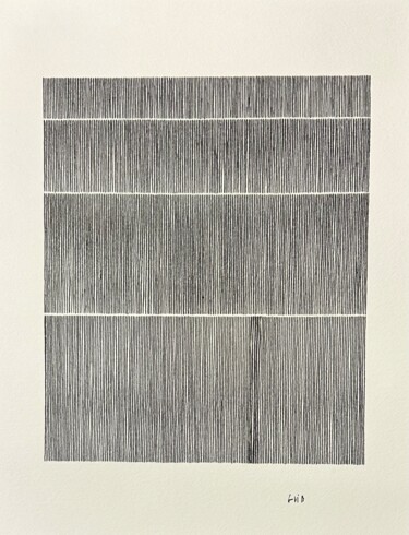图画 标题为“2024/13 - sans titre” 由Guillaume Thunis, 原创艺术品, 墨
