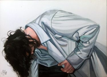 绘画 标题为“Shroud XXII” 由Szabrina Maharita, 原创艺术品, 丙烯