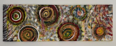 Painting titled "Спирали памяти" by Lubov Zurova, Original Artwork, Acrylic