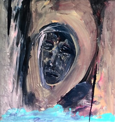 Pintura intitulada "Little Big characte…" por Milto Sideris, Obras de arte originais, Acrílico