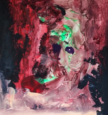 Pintura intitulada "Little Big characte…" por Milto Sideris, Obras de arte originais, Acrílico