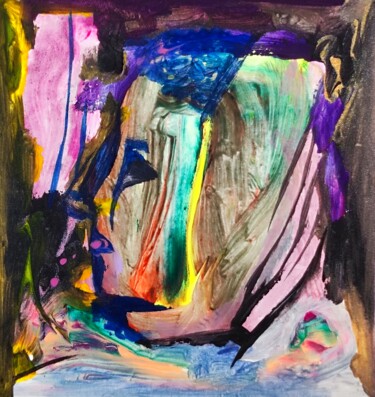 Pintura intitulada "Little Big characte…" por Milto Sideris, Obras de arte originais, Acrílico