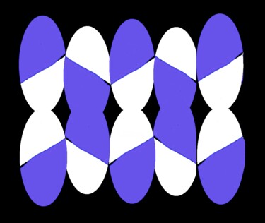 Artes digitais intitulada "Organic Symmetry 1b…" por Ken Lerner, Obras de arte originais, Trabalho Digital 2D