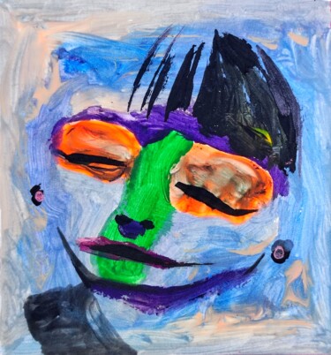 Картина под названием "Little Big characte…" - Milto Sideris, Подлинное произведение искусства, Акрил