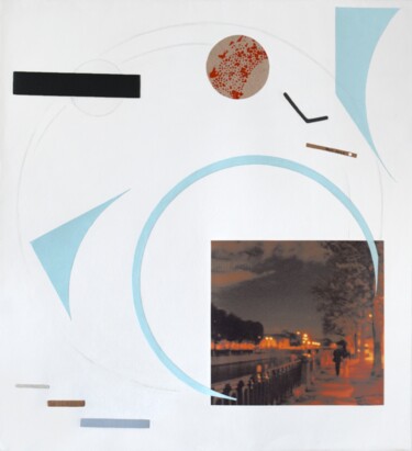 Balance Collages getiteld "Balance" door K.Yastreb, Origineel Kunstwerk, Collages