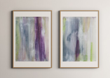 "Silence as it is" Schilderij getiteld ""Silence as it is"" door Viktoria Daneva, Origineel Kunstwerk, pigmenten