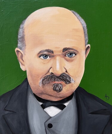 Julien B, 1895, Janzé 绘画 标题为“Julien B, 1895, Jan…” 由Anna D., 原创艺术品, 丙烯
