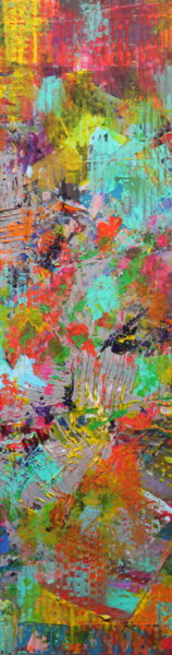 Acte IV – Le souffle avant l'éclat Painting titled "Acte IV – Le souffl…" by Vinet-Larente, Original Artwork, Acrylic