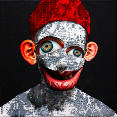 Pintura titulada "ABAIXAT DE SOSTRE" por Aleix Albareda, Obra de arte original, Acrílico Montado en Bastidor de camilla de m…