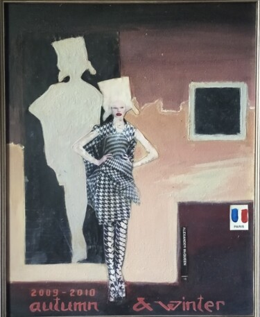 绘画 标题为“Мода. Сезон 2009-20…” 由Сергей Боголюбов, 原创艺术品, 油