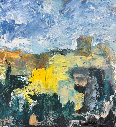 Un jour d’été en Provence 绘画 标题为“Un jour d’été en Pr…” 由Michel Teulé, 原创艺术品, 丙烯