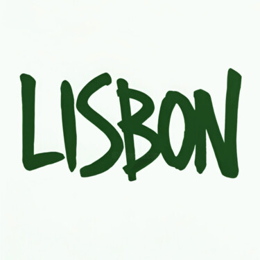 印花与版画 标题为“Lisbon” 由Ivy Blue, 原创艺术品, 数字打印