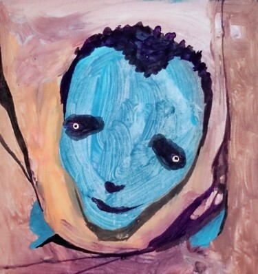 "Little Big characte…" başlıklı Tablo Milto Sideris tarafından, Orijinal sanat, Akrilik