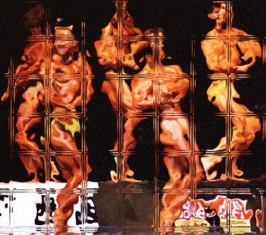 Fotografia intitolato "Muscles fraxted" da Kevin C Lee, Opera d'arte originale, fotografia a pellicola