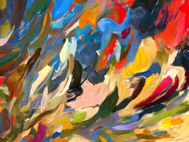 数字艺术 标题为“Art color, moden art” 由Pict T Mosb, 原创艺术品, AI生成的图像