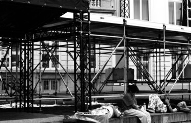 Fotografia intitolato "Pause" da Khalys Delangle, Opera d'arte originale, Fotografia digitale