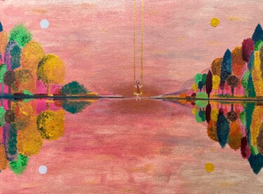 绘画 标题为“Grounded not by cho…” 由Anastassiya Kotlova, 原创艺术品, 油