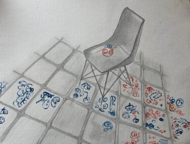 Ζωγραφική με τίτλο "Where imagination s…" από Anastassiya Kotlova, Αυθεντικά έργα τέχνης, Ακρυλικό