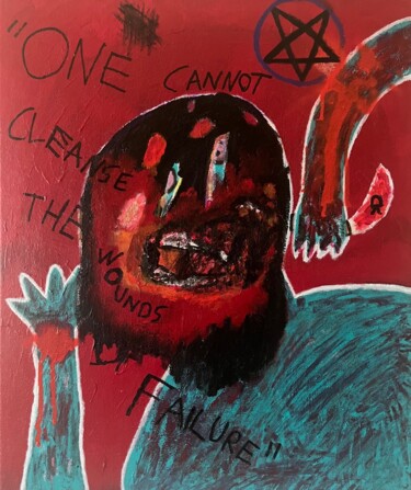 绘画 标题为“Facelift/J.doe Lost…” 由Carri Konttinen, 原创艺术品, 丙烯