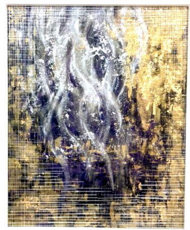 shroud.m - Silence Pittura intitolato "shroud.m - Silence" da Masako Nunokawa (nunowa), Opera d'arte originale, Acrilico Montato su Altro panne…
