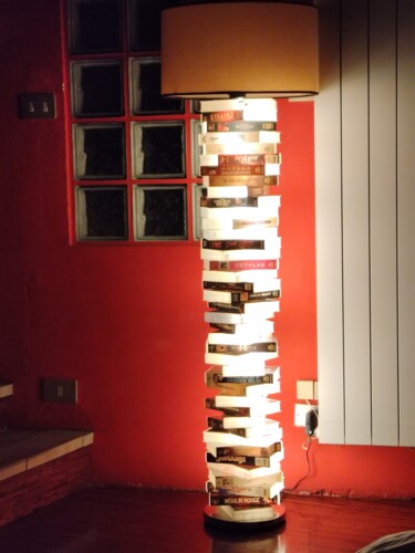 Design titled "Rettocassette" by Jose Colombo, Original Artwork, Luminaire