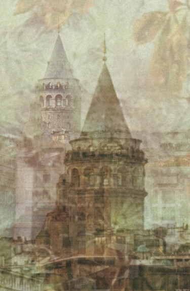 印花与版画 标题为“Istanbul Galata Bri…” 由Banu Muazzez Arpalı, 原创艺术品, 数字打印