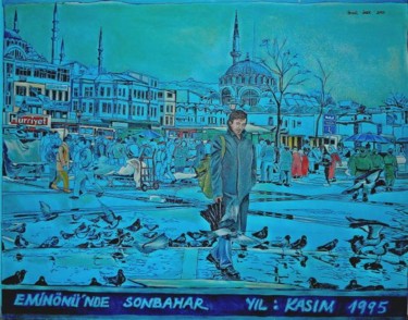 "Eminönü nde Sonbahar" başlıklı Fotoğraf İSmail Üner tarafından, Orijinal sanat