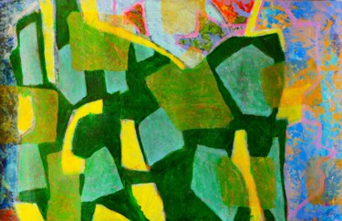 绘画 标题为“Auxèse” 由Philippe Casaubon, 原创艺术品, 油