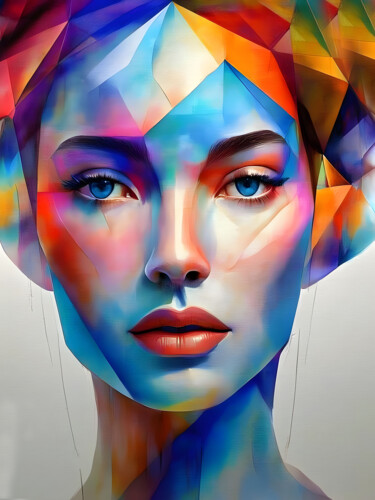 Digital Arts titled "Painted beautiful w…" by Pict T Mosb, Original Artwork, AI generated image