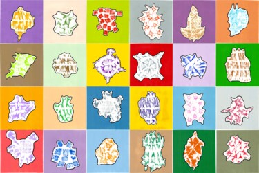 绘画 标题为“AbstractPop” 由Giorgio Binda, 原创艺术品, 丙烯