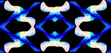 Arte digitale intitolato "Organic Symmetry 3d8" da Ken Lerner, Opera d'arte originale, Lavoro digitale 2D