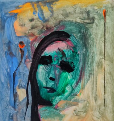 "Little Big characte…" başlıklı Tablo Milto Sideris tarafından, Orijinal sanat, Akrilik