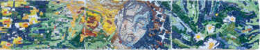 Escultura intitulada "Insomnia" por Liaisan Musina, Obras de arte originais, Mosaico