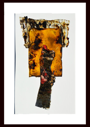 绘画 标题为“Polymère et Combust…” 由Thierry Parezys, 原创艺术品, 丙烯