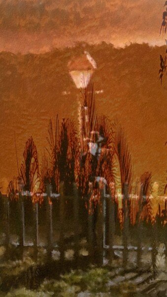 Arte digitale intitolato "The Outsider #3" da Russell Newell, Opera d'arte originale, Lavoro digitale 2D