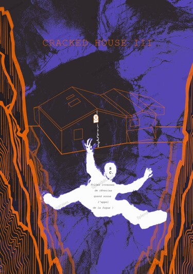 数字艺术 标题为“Cracked house 3” 由Benarth, 原创艺术品, 数字油画