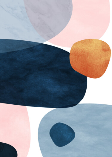 数字艺术 标题为“ORGANIC ABSTRACT CO…” 由Uillian Rius, 原创艺术品, 数字拼贴