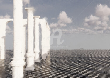 数字艺术 标题为“La Frontera Liminal…” 由Francisco Tabakman (Frankly Tired), 原创艺术品, 数字油画