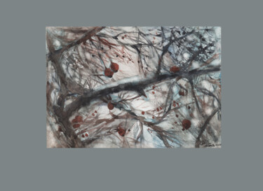 "Боярышник. Зимний э…" başlıklı Resim Svetlana Belyaeva tarafından, Orijinal sanat, Suluboya