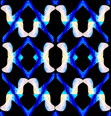 数字艺术 标题为“Organic Symmetry 3d9” 由Ken Lerner, 原创艺术品, 2D数字工作